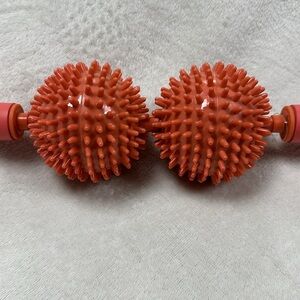 Two-Ball Spiked ball Body Massager Muscle Fitness Exercise Soothing Relaxation